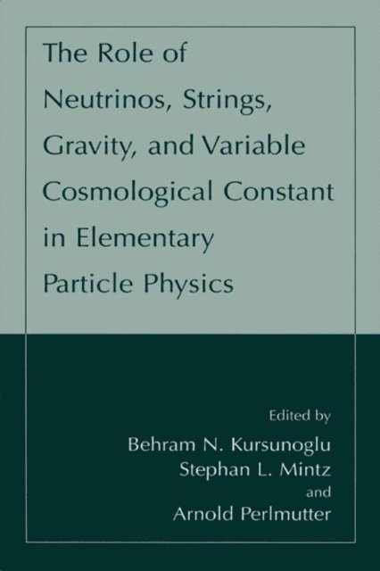Arnold Perlmutter, Stephan L. Mintz, Behram N. Kursunogammalu - Role of Neutrinos, Strings, Gravity, and Variable Cosmological Constant in Elementary Particle Physics, E-bok