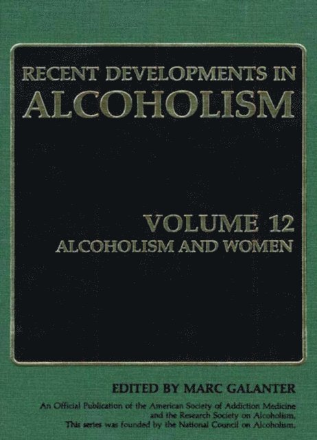 Marc Galanter - Alcoholism and Women, E-bok
