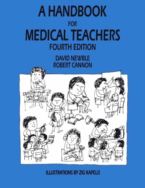 R.A. Cannon, D.I. Newble - Handbook for Medical Teachers, E-bok
