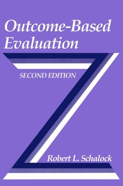 Robert L. Schalock - Outcome-Based Evaluation, E-bok