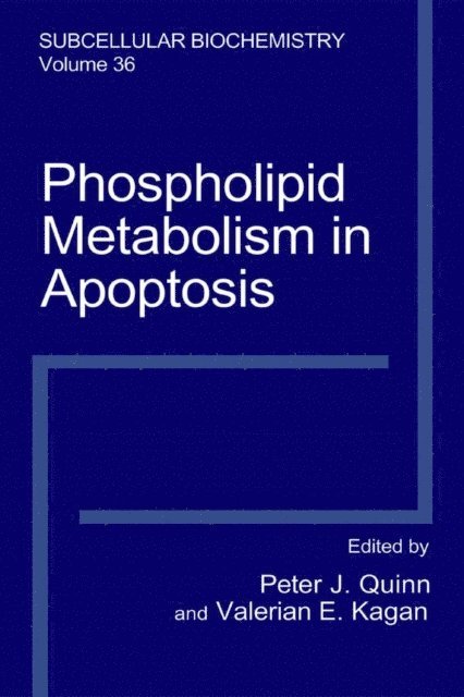 Valerian E. Kagan, Peter J. Quinn - Phospholipid Metabolism in Apoptosis, E-bok