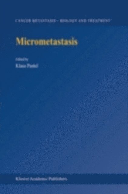 Klaus Pantel - Micrometastasis, E-bok
