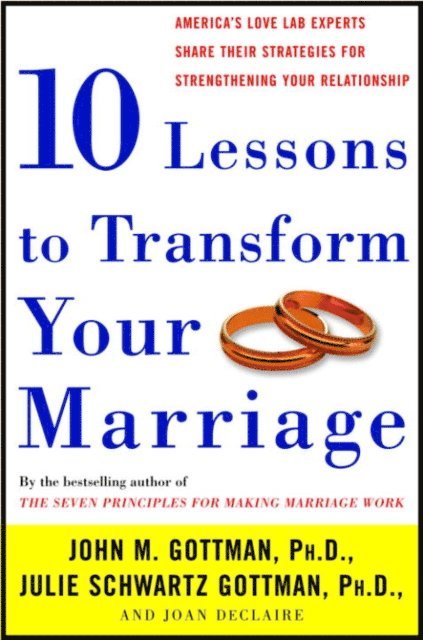Joan DeClaire, PhD Julie Schwartz Gottman, PhD John Gottman - Ten Lessons to Transform Your Marriage, E-bok