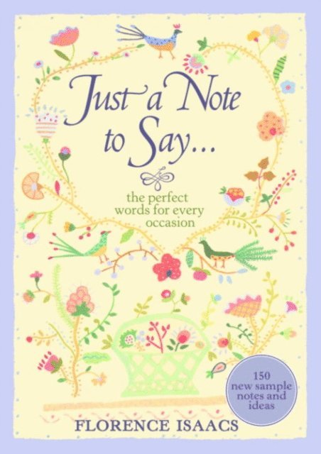 Florence Isaacs - Just a Note to Say . . ., E-bok. Tillgänglighet: Lägg i varukorg