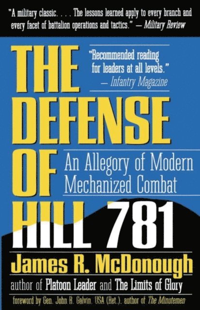 James R. McDonough - Defense of Hill 781, E-bok. Tillgänglighet: Lägg i varukorg