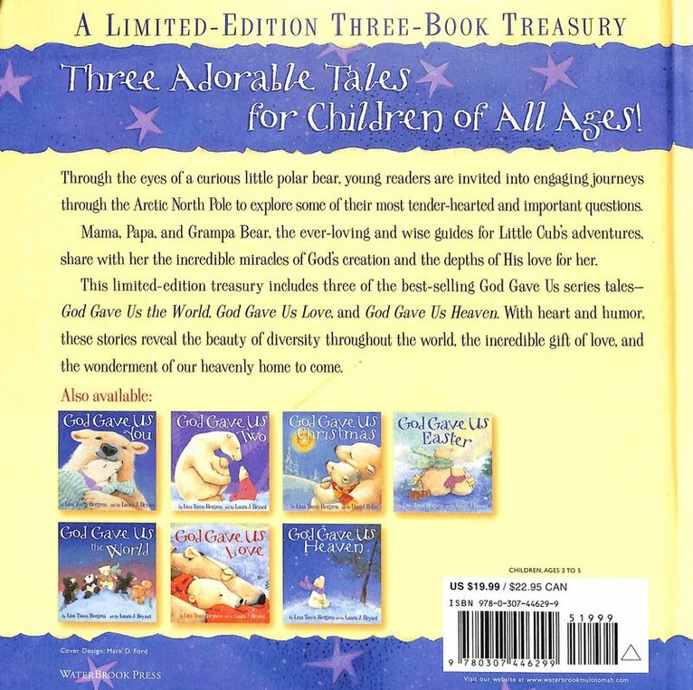 Lisa Tawn Bergren - God Gave Us so Much Three-Book Treasury, Inbunden