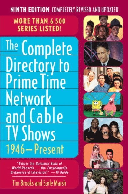 Earle F. Marsh, Tim Brooks - Complete Directory to Prime Time Network and Cable TV Shows, 1946-Present, E-bok