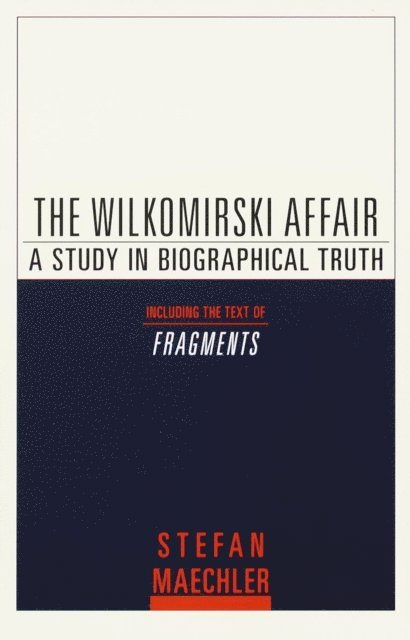 Stefan Maechler - Wilkomirski Affair, E-bok