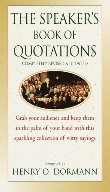 Henry O. Dormann - Speaker's Book of Quotations, Completely Revised and Updated, E-bok