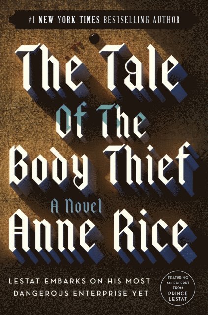 Anne Rice - Tale of the Body Thief, E-bok