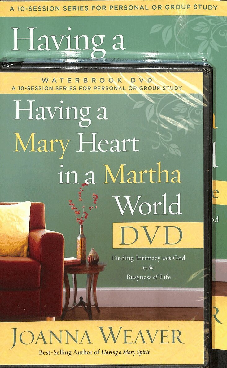 Joanna Weaver - Having a Mary Heart in a Martha's World (DVD & Participant's Guide). Tillgänglighet: Tillfälligt slut