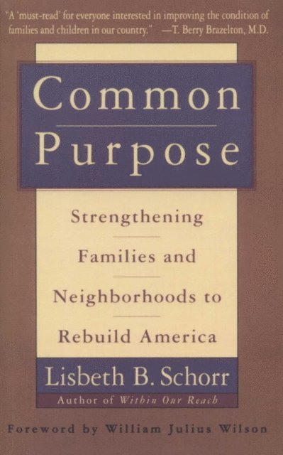 Lisbeth Schorr - Common Purpose, E-bok