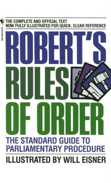 Will Eisner - Robert's Rules of Order, E-bok