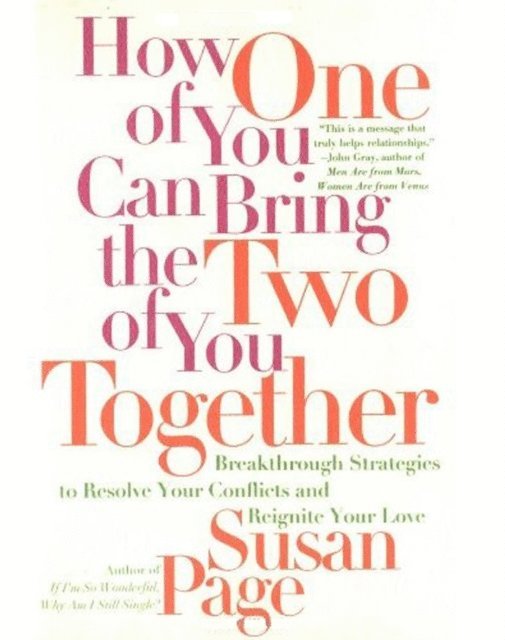 Susan Page - How One of You Can Bring the Two of You Together, E-bok. Tillgänglighet: Lägg i varukorg