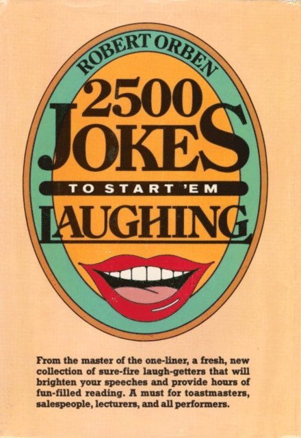 Robert Orben - 2500 Jokes to Start 'Em Laughing, E-bok