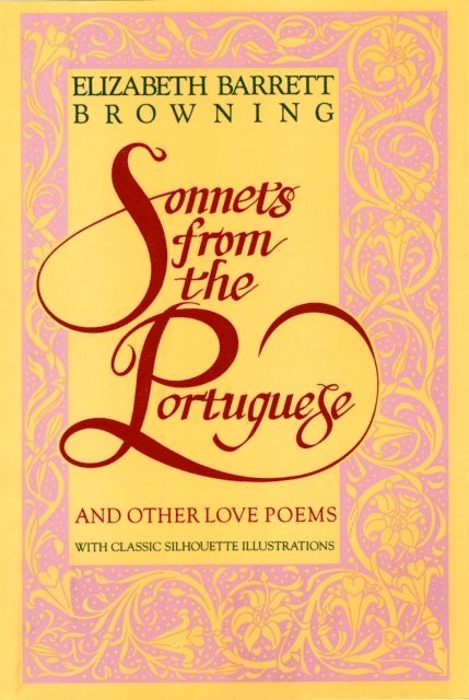 Elizabeth Barrett Browning - Sonnets from the Portuguese, E-bok