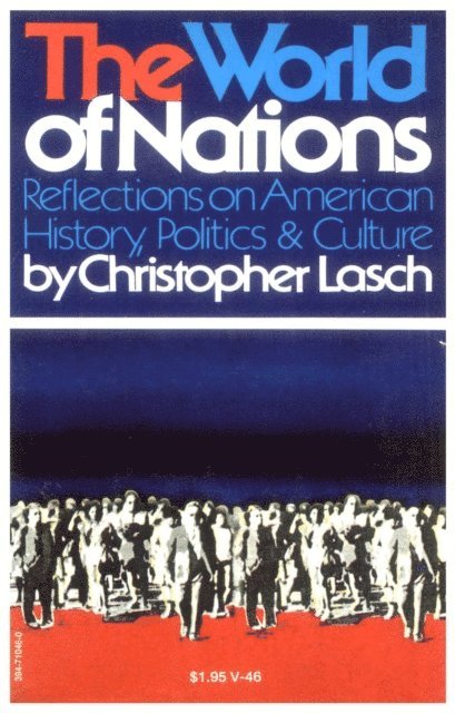 Christopher Lasch - World of Nations, E-bok
