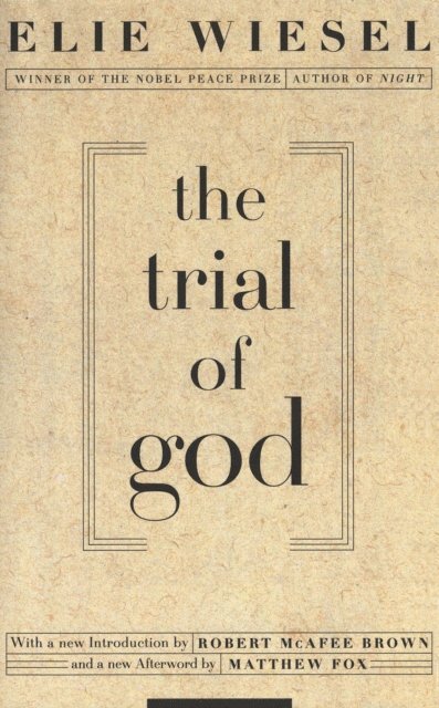 Elie Wiesel - Trial of God, E-bok