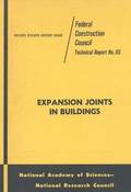 Expansion Joints in Buildings