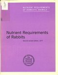 Nutrient Requirements of Rabbits,