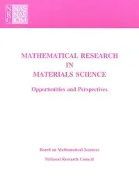 National Research Council, Division on Engineering and Physical Sciences, and Applications Commission on Physical Sciences, Mathematics, Committee on Mathematical Sciences Applied to Materials Science - Mathematical Research in Materials Science, Häftad. Tillgänglighet: Tillfälligt slut