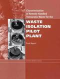 Characterization of Remote-Handled Transuranic Waste for the Waste Isolation Pilot Plant