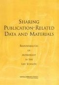 Sharing Publication-Related Data and Materials