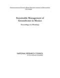 Sustainable Management of Groundwater in Mexico