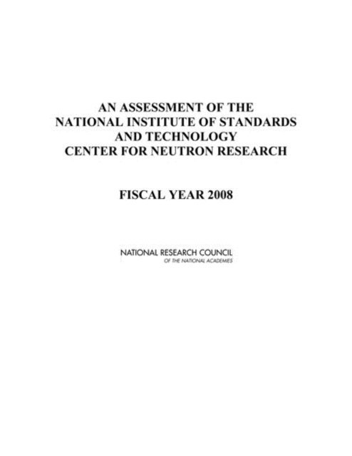 Panel on Neutron Research, Laboratory Assessments Board, Division on Engineering and Physical Sciences, National Research Council - Assessment of the National Institute of Standards and Technology Center for Neutron Research, E-bok