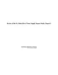 National Research Council, Division on Earth and Life Studies, Water Science and Technology Board, Committee to Review the St. Johns River Water Supply Impact Study - Review of the St. Johns River Water Supply Impact Study, Häftad. Tillgänglighet: Tillfälligt slut