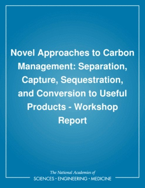 Committee on Novel Approaches to the Management of Greenhouse Gases from Energy Systems, Board on Energy and Environmental Systems, Division on Engineering and Physical Sciences, Board on Earth Sciences and Resources, Division on Earth and Life Studies, National Research Council - Novel Approaches to Carbon Management, E-bok