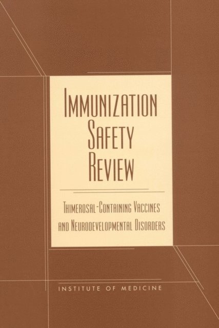 Immunization Safety Review Committee, Board on Health Promotion and Disease Prevention, Institute of Medicine, Kathleen Stratton, Alicia Gable, Marie C. McCormick - Immunization Safety Review, E-bok