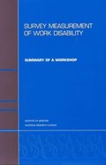 Survey Measurement of Work Disability