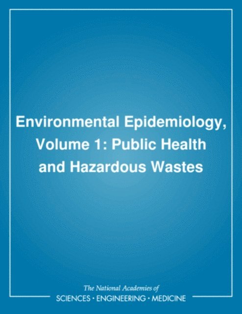 Environmental Epidemiology, Volume 1