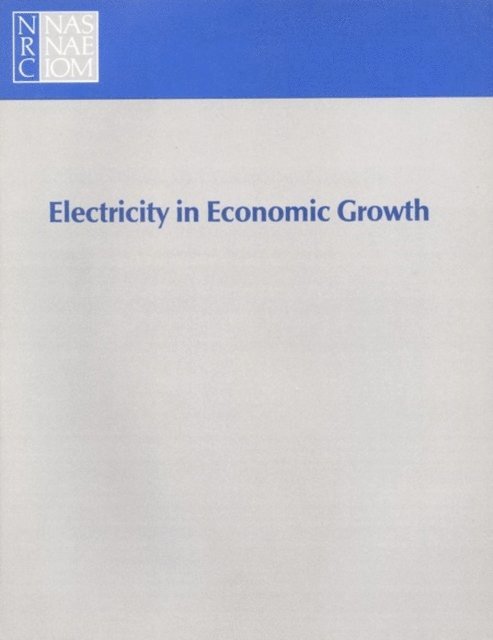 Committee on Electricity in Economic Growth, Energy Engineering Board, Commission on Engineering and Technical Systems, Division on Engineering and Physical Sciences, National Research Council - Electricity in Economic Growth, E-bok. Tillgänglighet: Lägg i varukorg