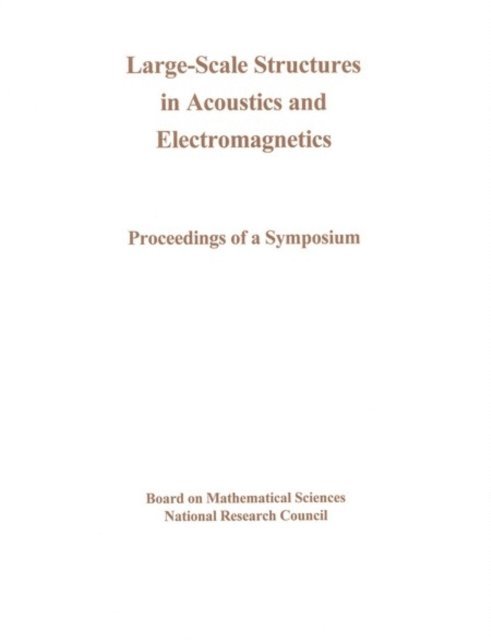 Board on Mathematical Sciences, and Applications Commission on Physical Sciences, Mathematics, Division on Engineering and Physical Sciences, National Research Council - Large-Scale Structures in Acoustics and Electromagnetics, E-bok