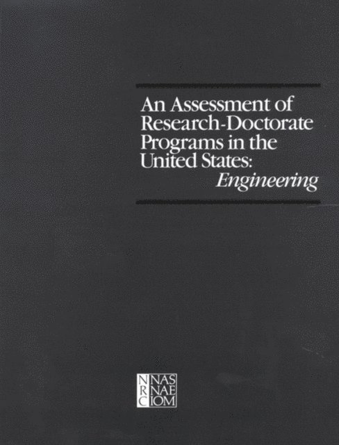 Committee on an Assessment of Quality-Related Characteristics of Research-Doctorate Programs in the United States, Lyle V. Jones, Gardner Lindzey, Porter E. Coggeshall - Assessment of Research-Doctorate Programs in the United States, E-bok