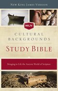 NKJV, Cultural Backgrounds Study Bible