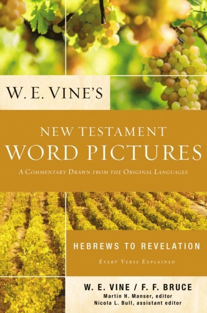 W. E. Vine - W. E. Vine's New Testament Word Pictures: Hebrews to Revelation, E-bok