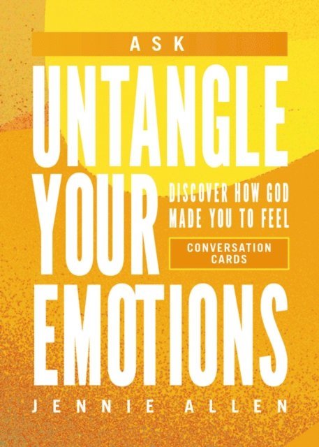 Jennie Allen - Untangle Your Emotions Conversation Card Deck, E-bok