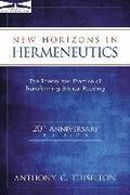 New Horizons In Hermeneutics
