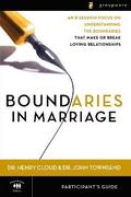 Boundaries in Marriage Participant's Guide