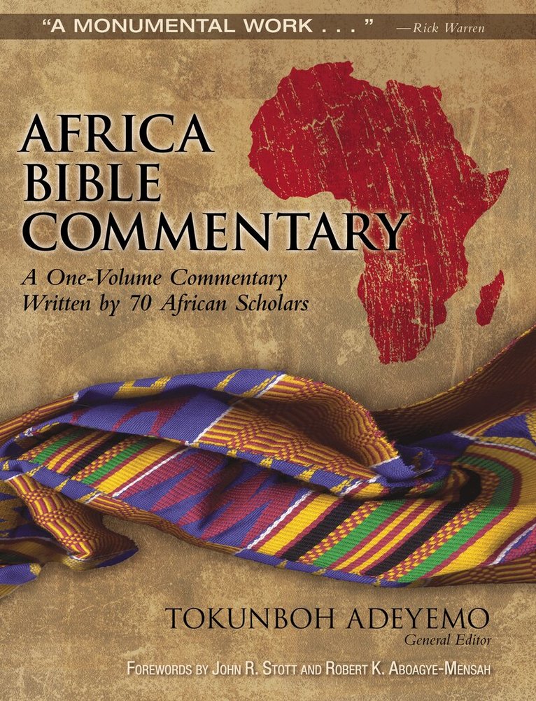 Tokunboh Adeyemo - Africa Bible Commentary, Inbunden