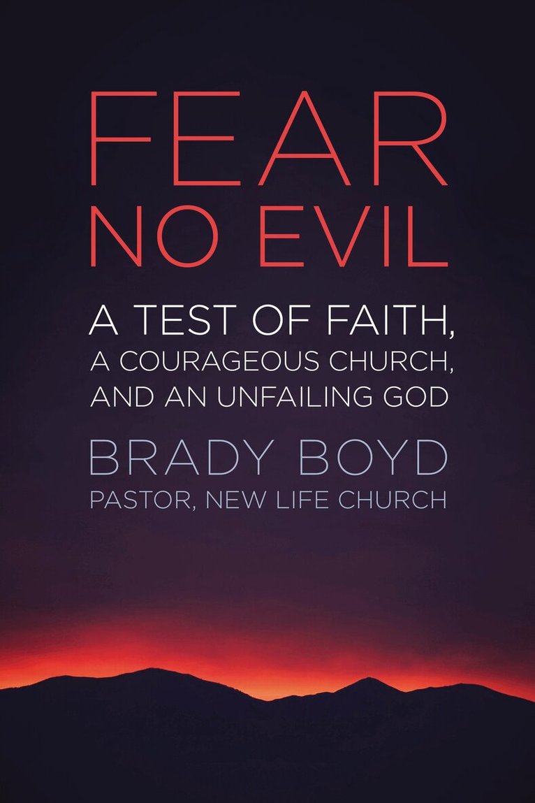 Brady Boyd - Fear No Evil, Häftad. Tillgänglighet: Lägg i varukorg