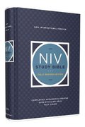Niv Study Bible, Fully Revised Edition (study Deeply. Believe Wholeheartedly.), Hardcover, Red Letter, Comfort Print