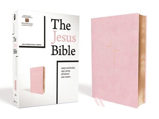 Zondervan, Passion Publishing - The Jesus Bible, NIV Edition, Imitation Leather, Pink, Inbunden