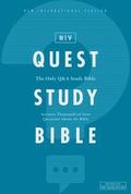 Niv, Quest Study Bible, Hardcover, Blue, Comfort Print