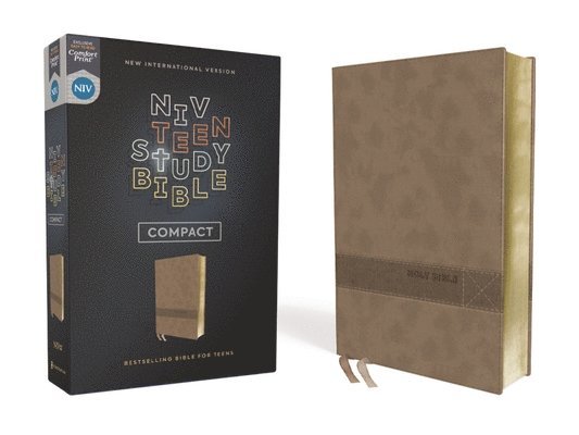Zondervan, Lawrence O Richards, Sue W Richards - Niv, Teen Study Bible (for Life Issues You Face Every Day), Compact, Leathersoft, Brown, Comfort Print, Inbunden