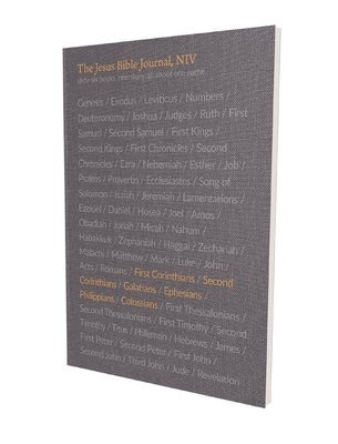 Zondervan Zondervan, Passion Publishing, Louie Giglio - The Jesus Bible Journal, 1 Corinthians - Colossians, NIV, Paperback, Comfort Print, Häftad