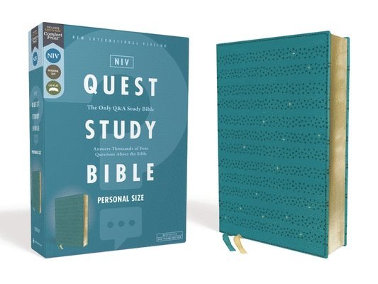 Zondervan, Christianity Today Intl - Niv, Quest Study Bible, Personal Size, Leathersoft, Teal, Comfort Print, Inbunden. Tillgänglighet: Lägg i varukorg
